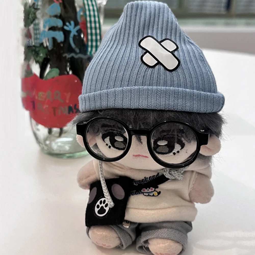 1 set Hond Hoodie 10 cm Katoenen Poppenkleertjes met Hoed Kleine Tas Poppenkleertjes Outfit Puppy Set Pak Pop Aankleden Set