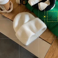 Rabbit Fur Beanies Soft Warm Fluffy  Winter Hat for Women Angora Knitted Hat  Skullies Beanies Female Bonnet Woman Knit Cap - Image 6