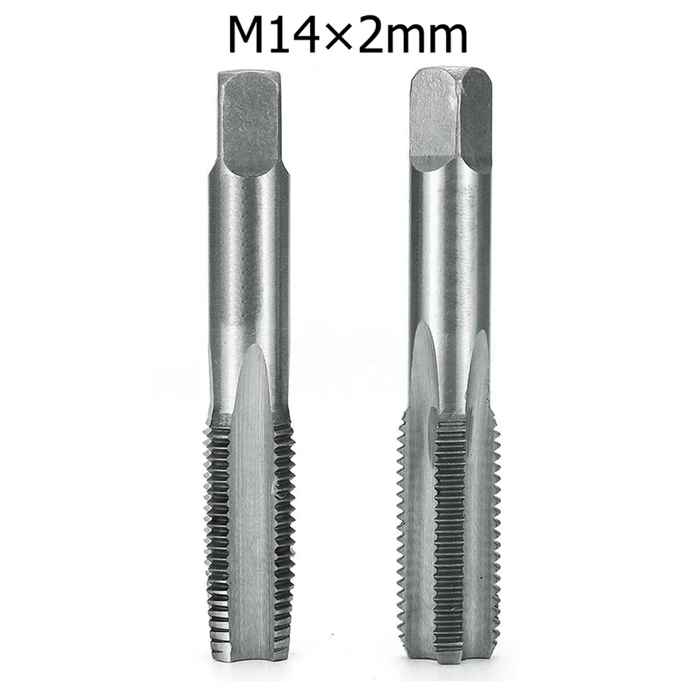 

2pcs Right Screw Taps Straight Fluted Fine Thread Metric Hand Tap Drill Thread Forming Machine Tap Bits M10-M14-M16-M18-M20