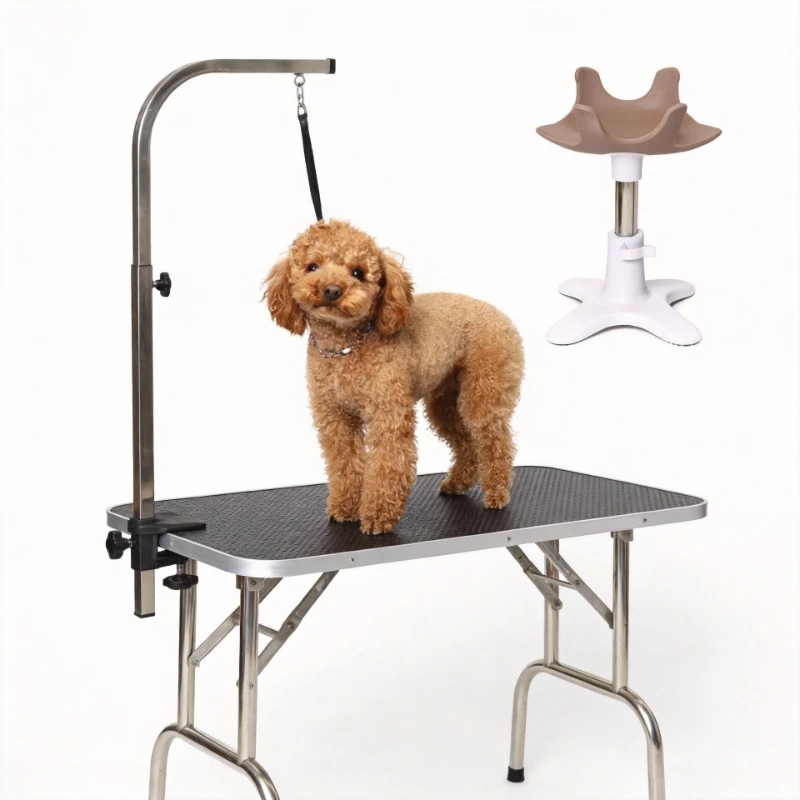 table-de-toilettage-pour-animaux-de-compagnie-en-metal-reglable-support-de-bain-amovible-station-de-beaute-pour-chiens-support-universel-pour-la-coupe-de-poils