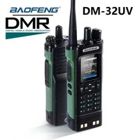 2025 NEW BAOFENG DM32 DM-32UV Walkie Talkie DMR GPS 10W Programming Multi Band Wireless Copy Frequency Type-C UV32 Ham 2 Way Ra