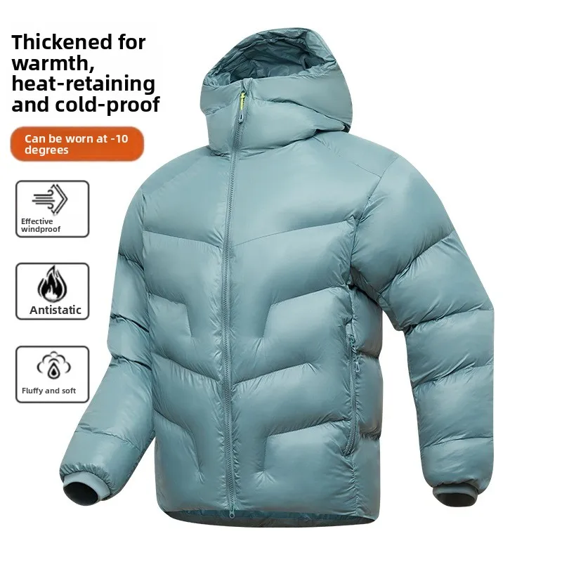 

2025 Новая утолщенная уличная куртка на хлопковой подкладке для мужчин и женщин, хлопковое пальто на флисовой подкладке с капюшоном и изоляцией