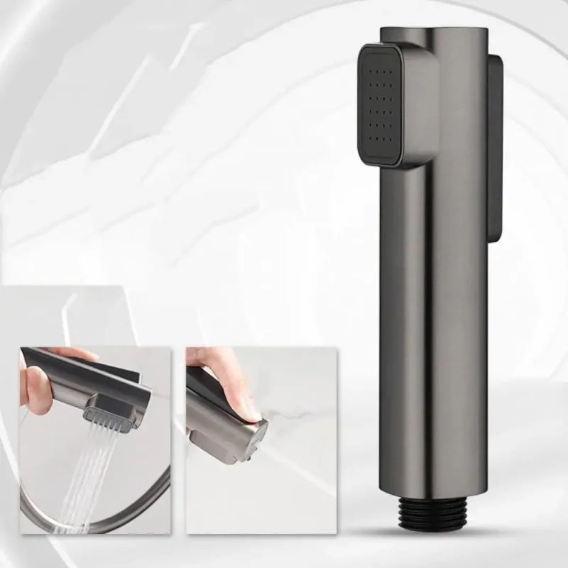 Toilet Douche Bidet Head Handheld Spray For Sanitary Shattaf Shower Pressurizing Handheld Sprinkler Bidet Attachment