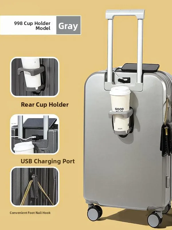 2026-silent-20-inch-luggage-with-cup-holder-extensive-wheel-password-box-durable-travel-suitcase-minimalist-luxury-style