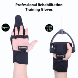 Auxiliary Fixed Glove Rehabilitation Training Equipment Hand Fist Finger Glove Protector for Elderly Hand Stroke Hemiplegia Belt