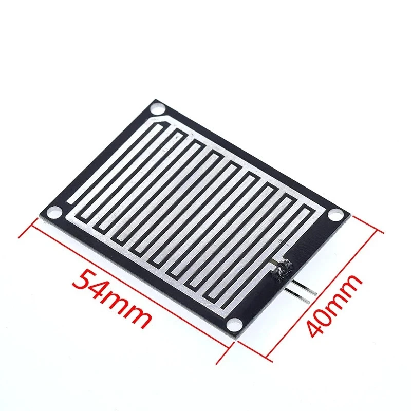 Modulo interruttore di controllo del sensore di pioggia, modulo relè di umidità con ritardo, sensore di caduta di pioggia su 5 v12v