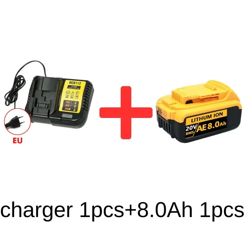 12000mAh For Dewalt DCB200 20V Lithium Replacement Battery For Dewalt 18V DCB184 DCB200 DCB182 DCB180 DCB181 DCB182 DCB201 DCB20