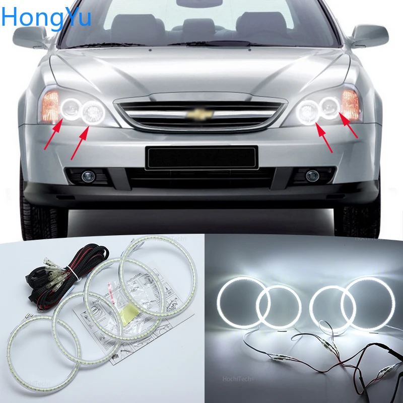 

Super Bright White Color 3528 SMD Led Angel Eyes Kit Daytime Running Light DRL for Chevrolet Chevy Epica Magnus 2000-2005