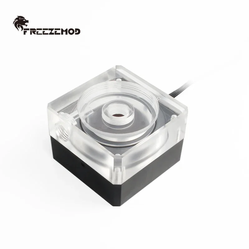 FREEZEMOD  Water Cooler Water Pump Ultra-Thin PWM Speed Control 4cm Thick Flow 500L Support OD50 Tank. PU-SZM6,watercooler