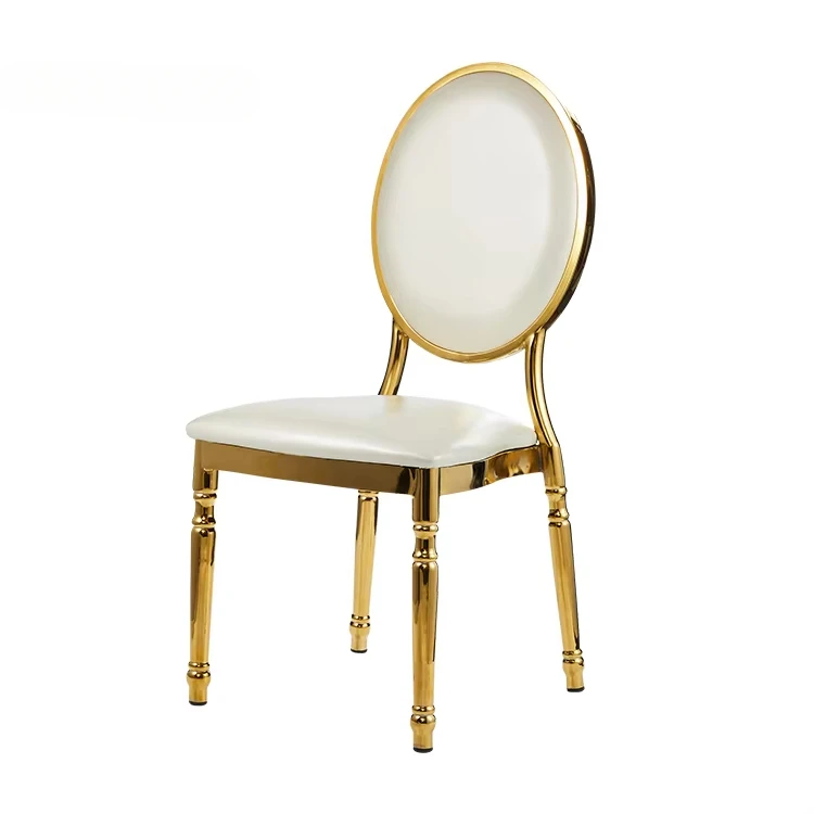 Luxury Chairs Wedding Gold Chairs for Events Chaises De Mariage Cadeiras Para Eventos Sillas Para Eventos Wedding Throne Chairs