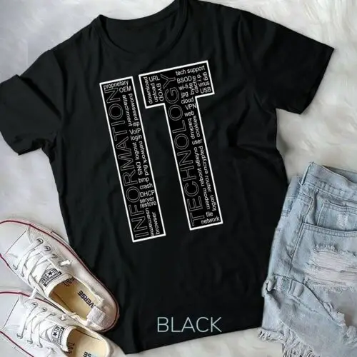 IT - Information Technology Vocabulary T-Shirt Unisex T-shirt