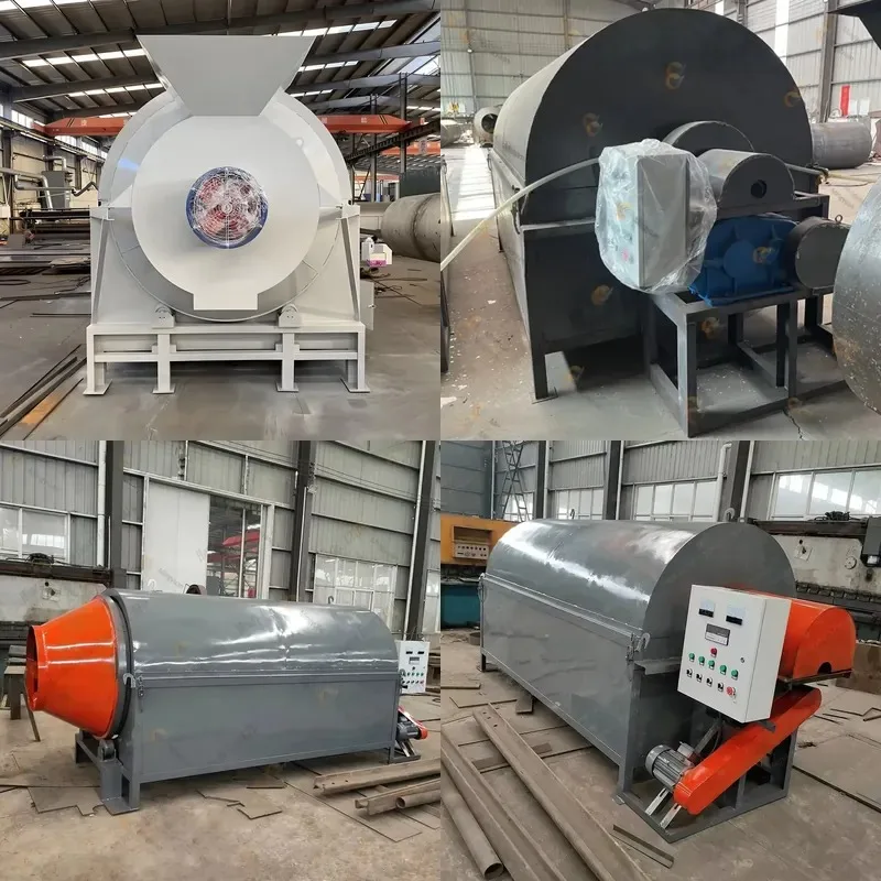 Advanced Energy Saving Stainless Steel Drum Dryer with PLC and Gears for Food Processing Grain Corn