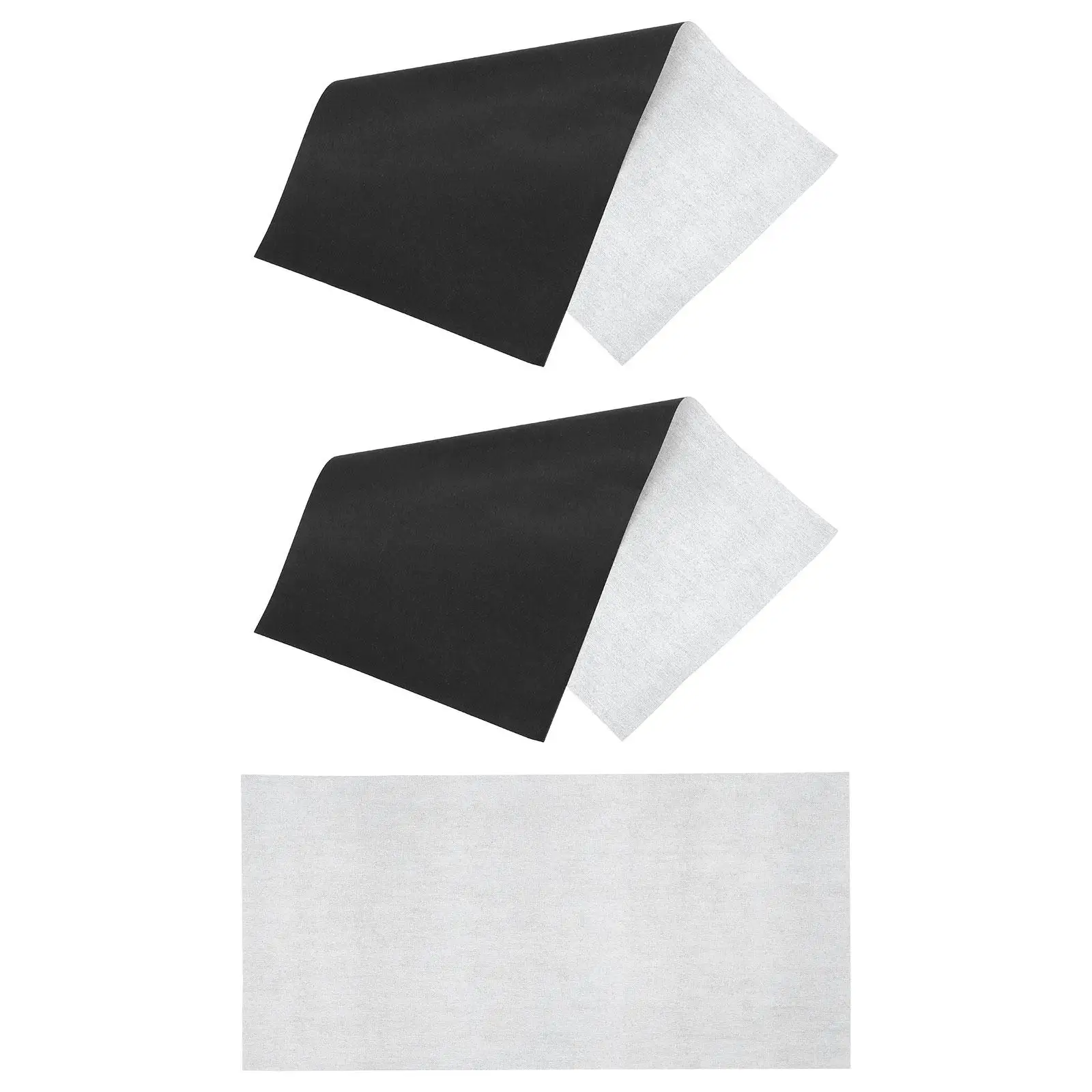 3 قطعة ورق الأرز المقلد المتين القابل لإعادة الاستخدام قماش الكتابة المائي ممارسة الخط حصيرة اللوحة الصينية أوراق فارغة قابلة للطي