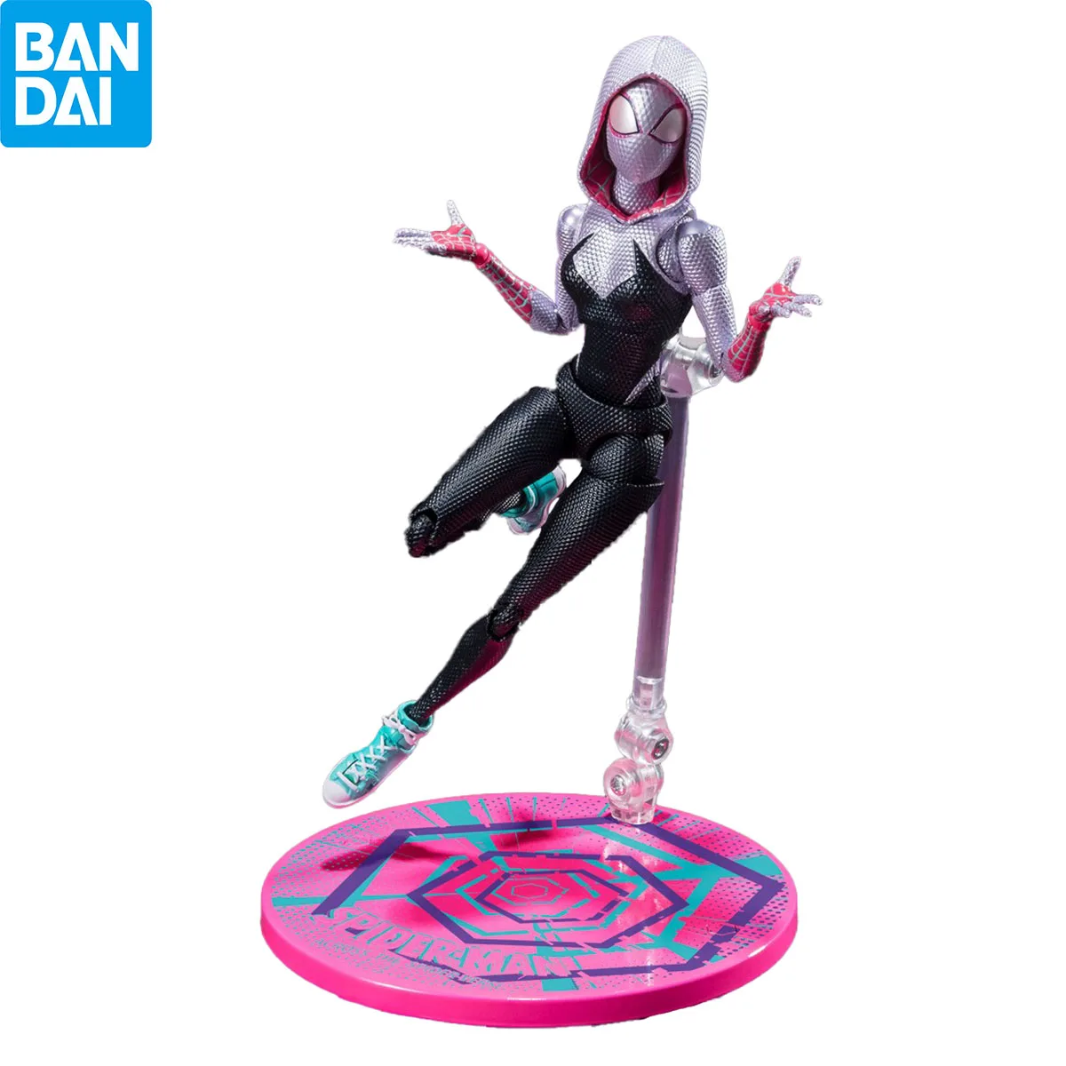 Bandai S.H.Figuarts Spider-Man Gwen Stacy 1610 Rooftop Ver Original in Stock Anime Figure Action Figure Collection Series