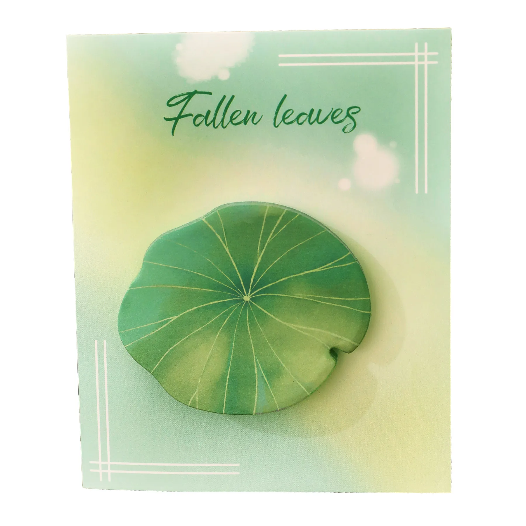 12 Pcs Leaf Notes Student High Value Maple Leaf Message Memo Pad Note Paper Cute Leaf N Times Sticky NoteBook