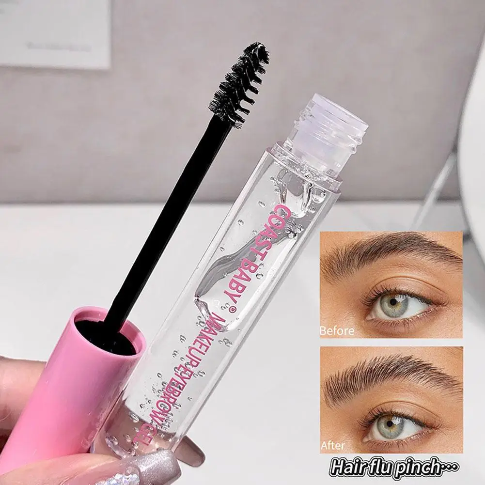 Waterproof Transparent Gel Eyebrow Styling Cream with Brush Clear Eyebrow Sealed Layer Long Lasting Fixing Brow Soap Makeup 2026