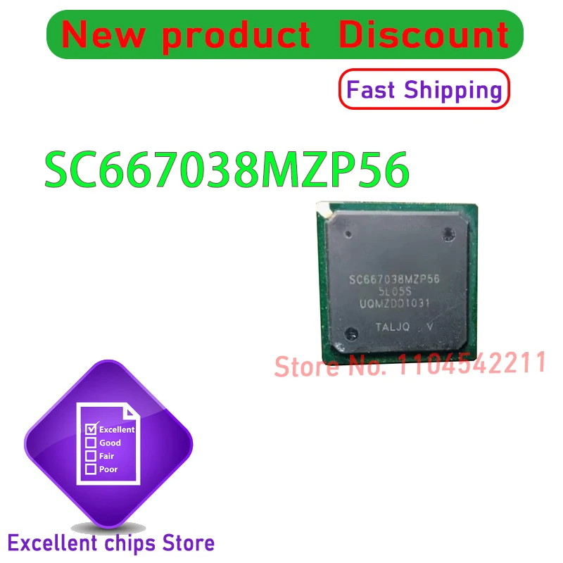 SC667038MZP56 5L05S SC667038 BGA 1~10pcs/lot New Original Chipset In Stock