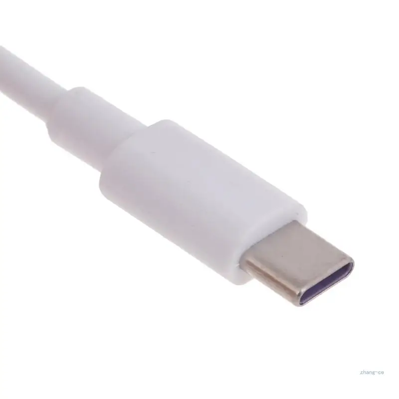 M5TD Cable with White Data Cable for Quick Charging, Data Transfer, Hard Drives, Hubs, Smartphones and Tablets