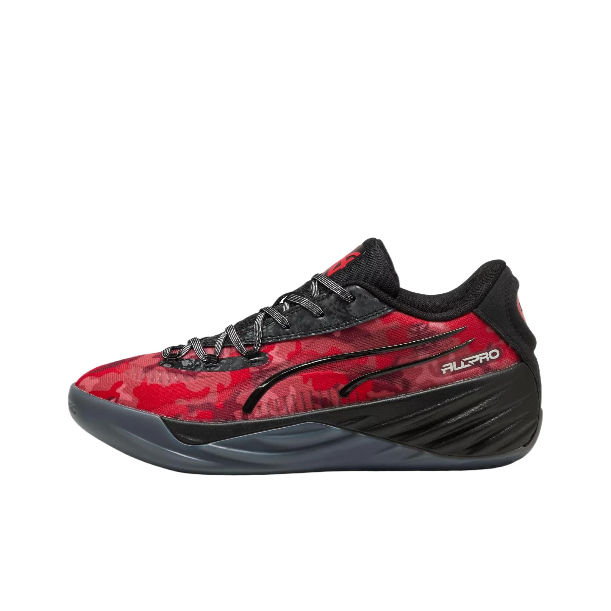 PUMA All Pro Nitro DA Lightweight Low top Basketball Shoes Men's Red 311357-01