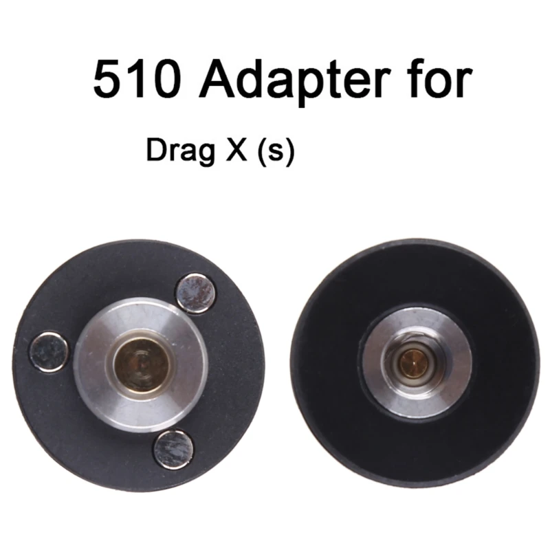 Adaptateur 510 pour Drag X pour Drag S Vape Pod Kit connecteur magnétique en laiton pour RDA New Dropship