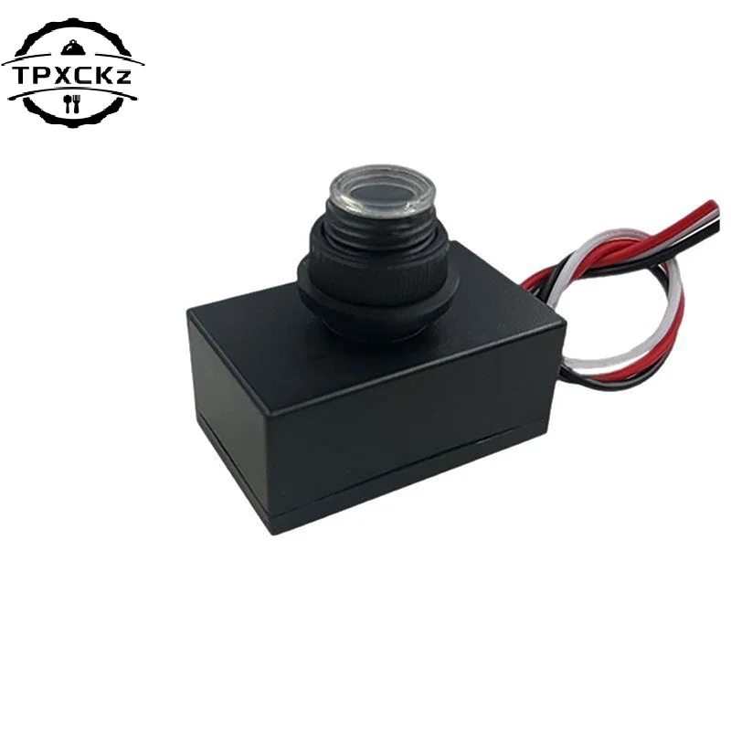 AC 110V-240V Street Light Sensor Switch Photoelectric Sensor Switch Photocell Sensor Outdoor Lighting Dusk to Dawn Light Sensor
