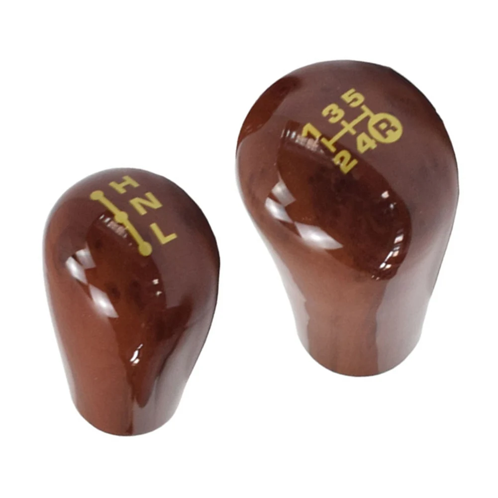 Luxury Full Wood Gear Shift Knob for Toyota For Land Cruiser For Prado Series LC76 LC80 and LC100 Ergonomically Designed