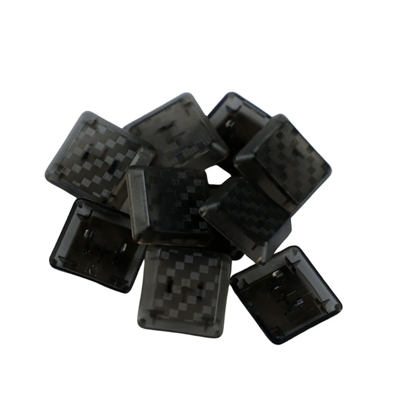 Quality Plastic Keycaps,1U Size Translucent Black for G813 G815 G913 G915 G913 tkl G915t Enhances Keyboards Aesthetics