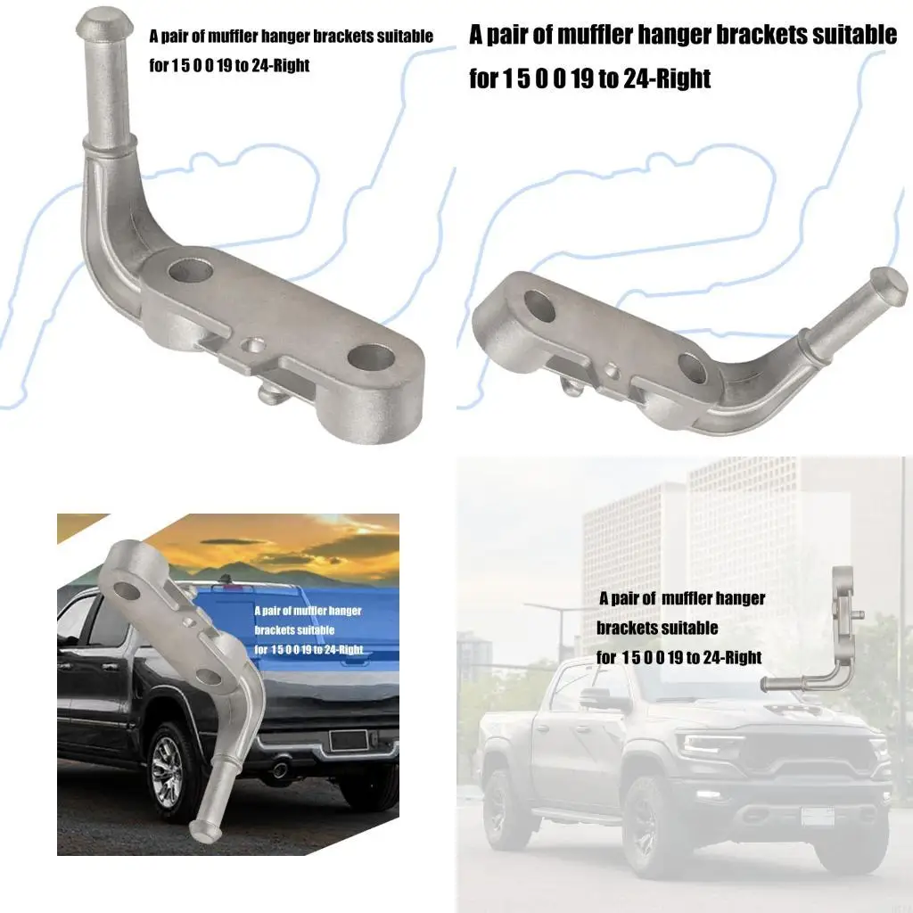 

Exhaust Muffler Bracket Assembly for 1500 19-24 68395841AA Muffler Support D7YA