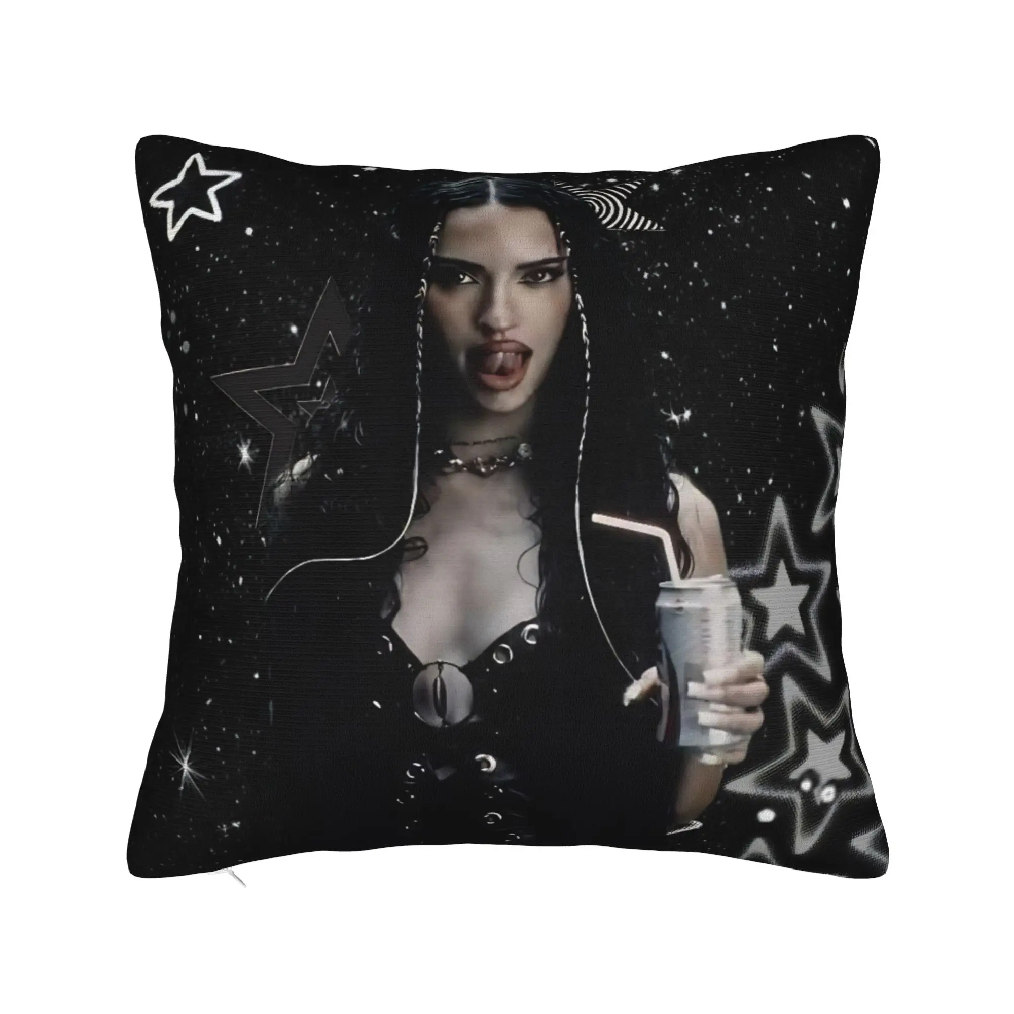 Daniela Katseyes Kpop Girl Group Pillowcase Soft Cushion Cover Decorations  Throw Pillow Case Cover Bedroom Zipper