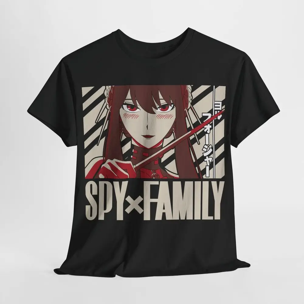 Yor Spy X Family T-Shirt Forger Anya Loid Anime Japanese Tee Shirt Manga Kawaii