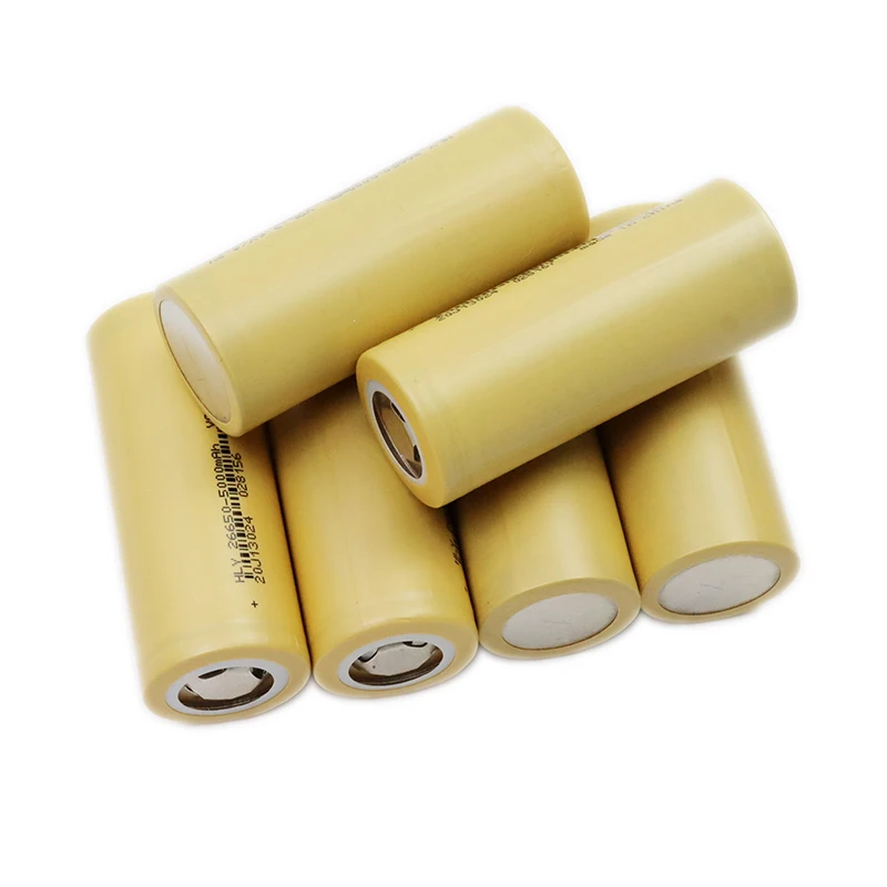 100% новый оригинальный высококачественный литий-ионный аккумулятор 26650 5000 мАч 3,7 В, подходит для электроинструментов, таких как светодиодные аккумуляторы