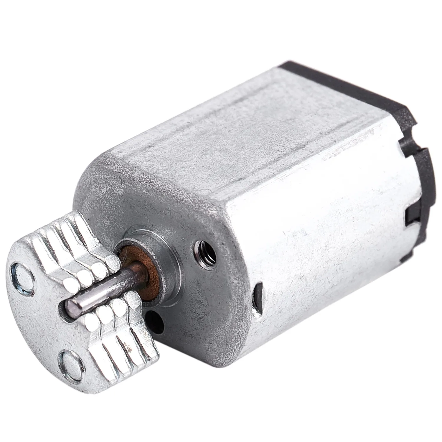 DC1.5V-9V 0.08A 3200RPM Output Speed Micro Vibrating Motor 18x15x12mm Silver