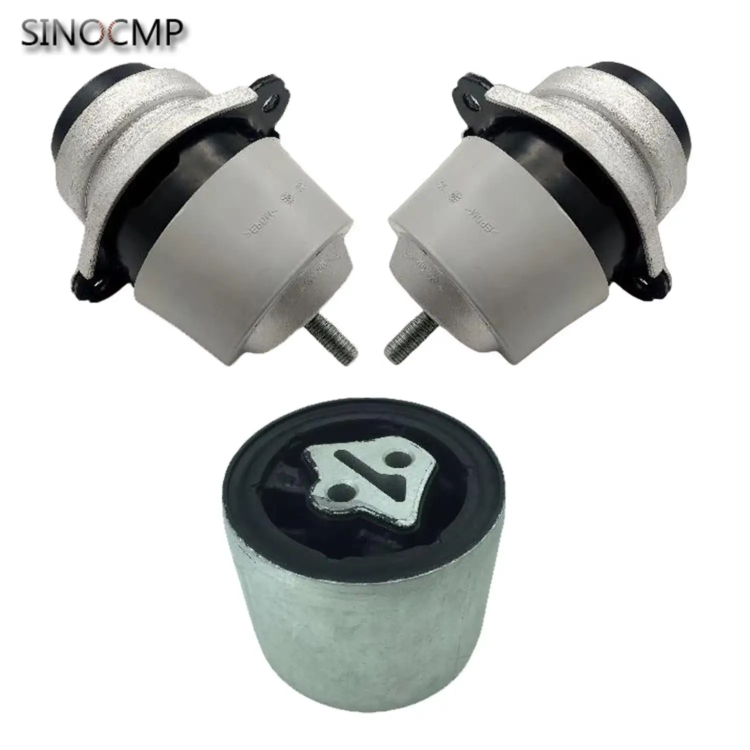 

3pcs Engine Trans Mounts 95837504900 95837505710 For Cayenne 2015-2018 Platinum Edition Sport Turbo Utility 4-Door ﻿