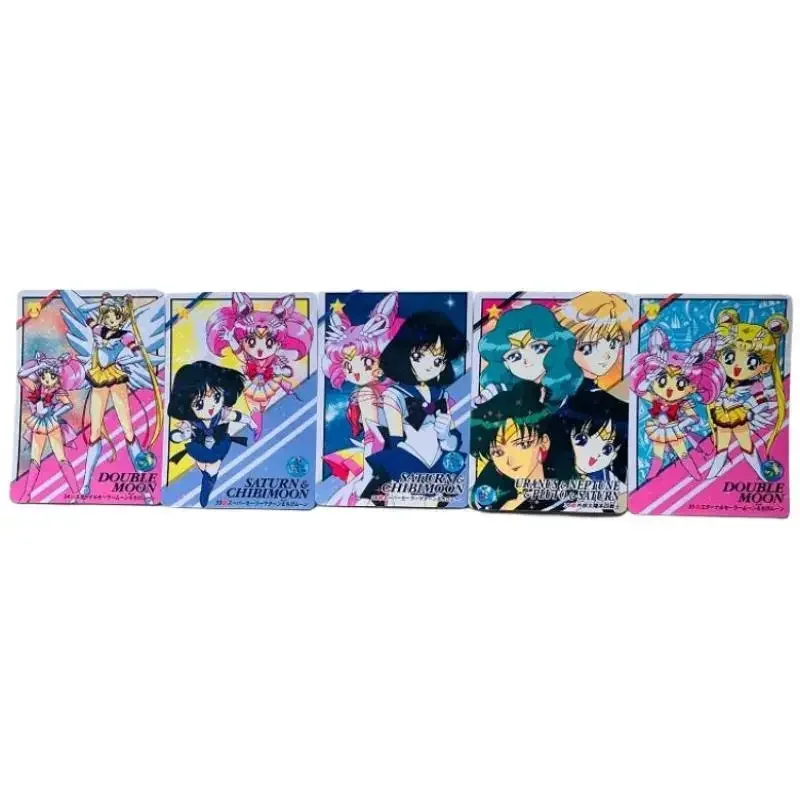 9Pcs/set Self Made Sailor Moon Sailor Saturn Sailor Mercury Princess Serenity Anime Game Character Classic Serie Collection Card