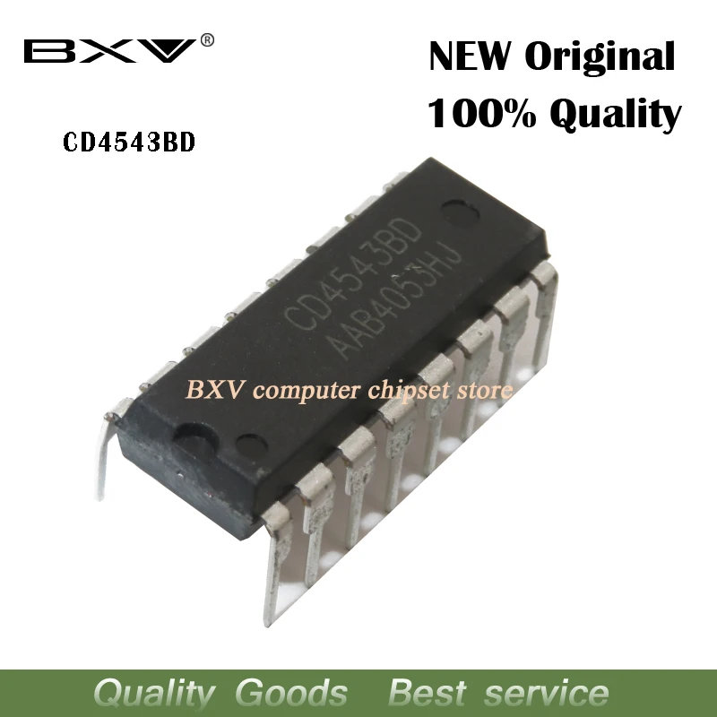 10PCS CD4543BE DIP16 CD4543 DIP 4543BD DIP-16 new Original IC in the stock