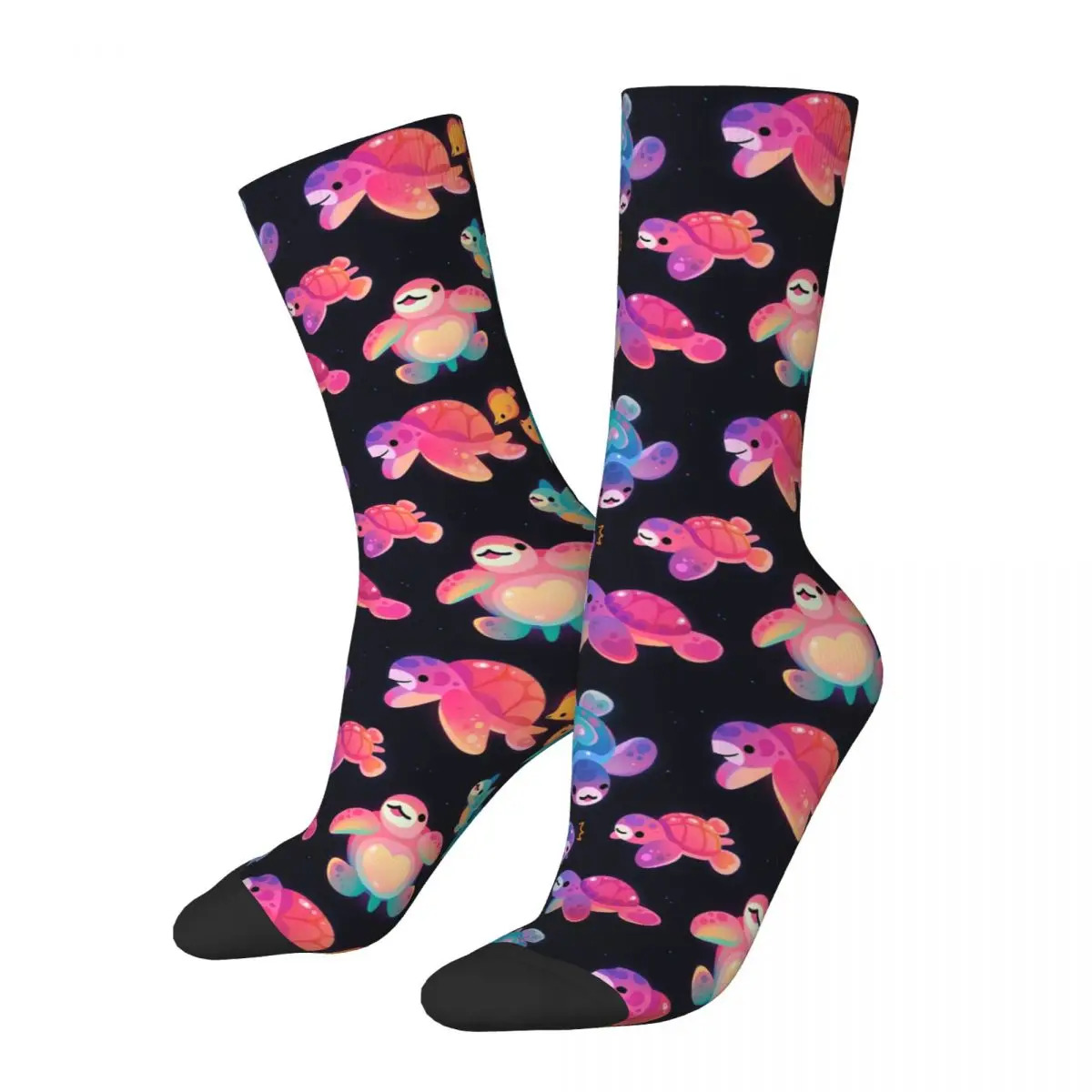 

Sea Turtle Socks Harajuku Super Soft Stockings All Season Long Socks Accessories for Man's Woman's Birthday Present