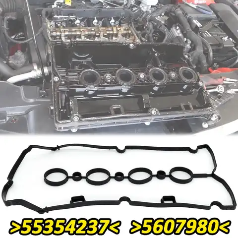 Chevrolet Cruze Aveo Aveo5 Sonic Opel Saturn Astra H J Corsa D E Pontiac Alfa 1.6L 1.8L 용 자동차 고무 엔진 밸브 커버 가스켓