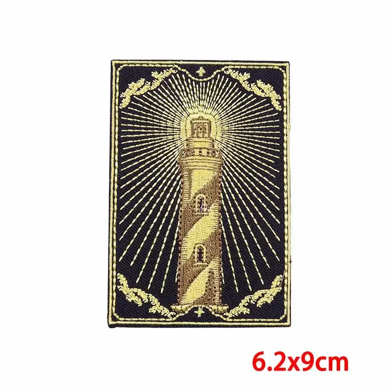 Embroidered Patch Iron On Patches for Clothing Pocket Mushroom Clothes Stickers Fabric Sewing Thermal Adhesive Applique Fusible