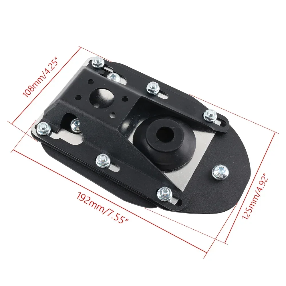 Gefräste Schaltkasten aus direktem schwarzem Aluminium, CNC-Passform, reguläres kurzes