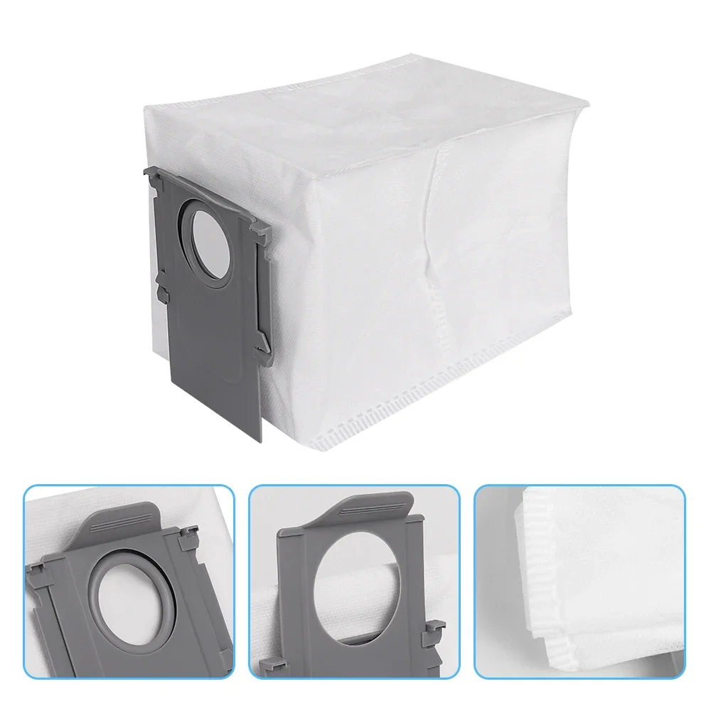 كيس لجميع الغبار لـ Roborock S8 MaxV Ultra/S8 Max Ultra/P10s Pro/Qrevo Pro/Qrevo MaxV/Qrevo S/V20 جهاز آلي لتنظيف الأتربة ملحق