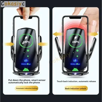 適用於Audi A4B8 A5 2009 2010 2011 2012-2016 的車用手機支架專用固定支架底座無線充電內裝配件 8 最佳銷售 奧迪A5手機支架 - №4