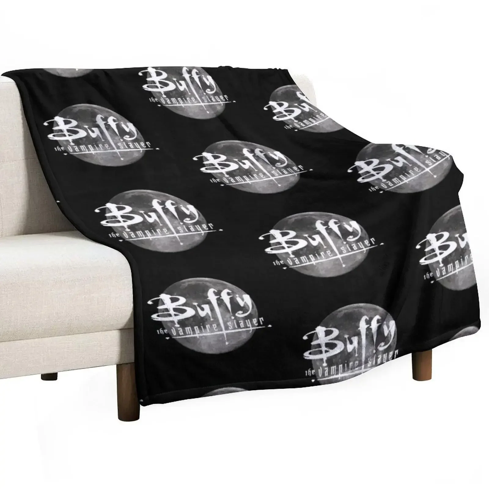 BUFFY MOON Throw Blanket decorative Loose Warm Blankets