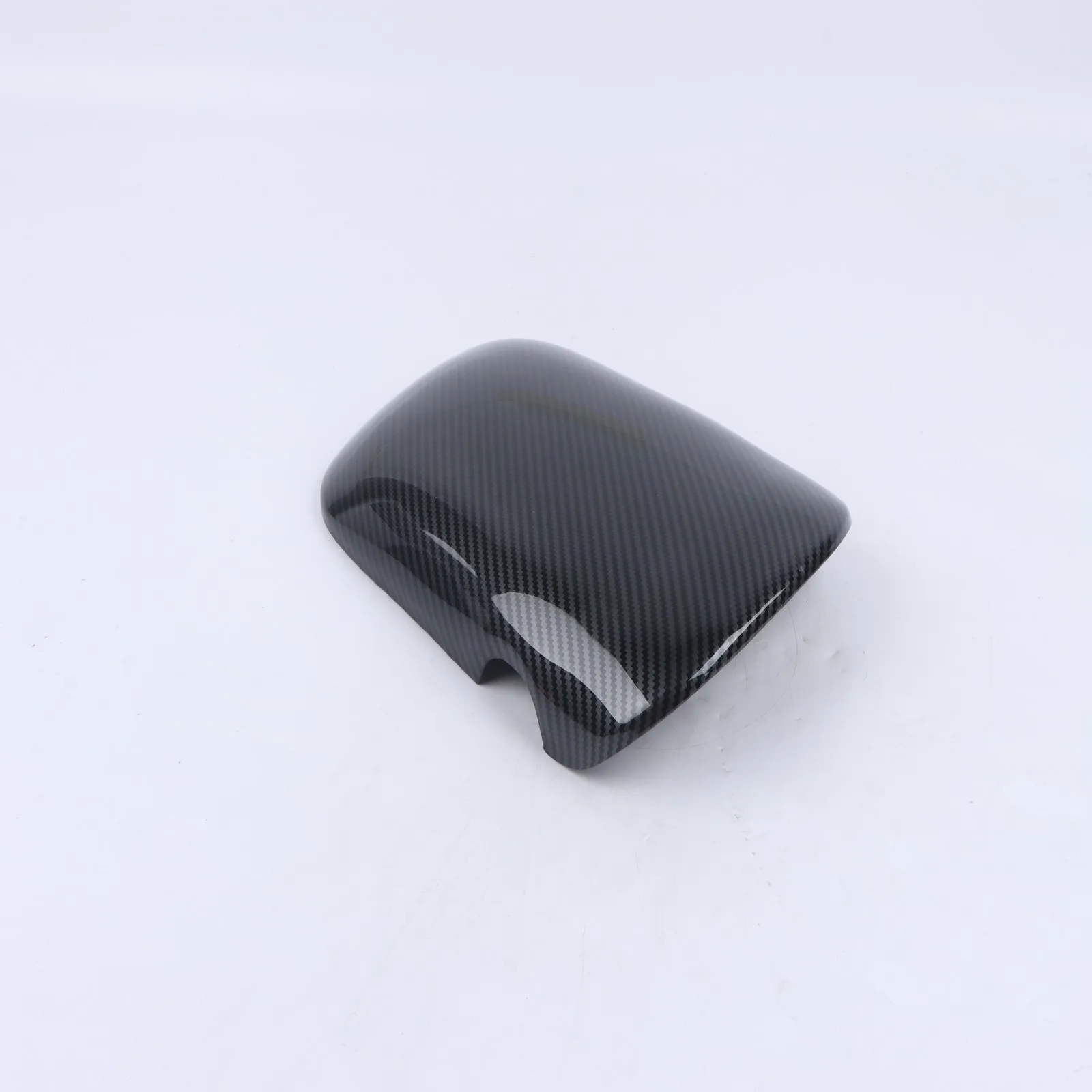 

1Pcs ABS Center Console Armrest Lid Box Carbon Fiber Cover For 2015-2024 Ford Mustang