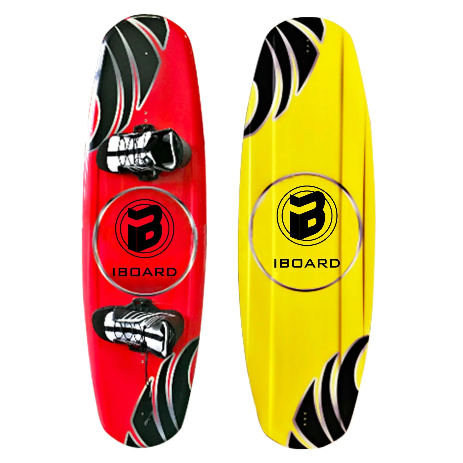 Wakeboard with Bindings Fits Shoe Sizes 41-43 for Wavesurfing
