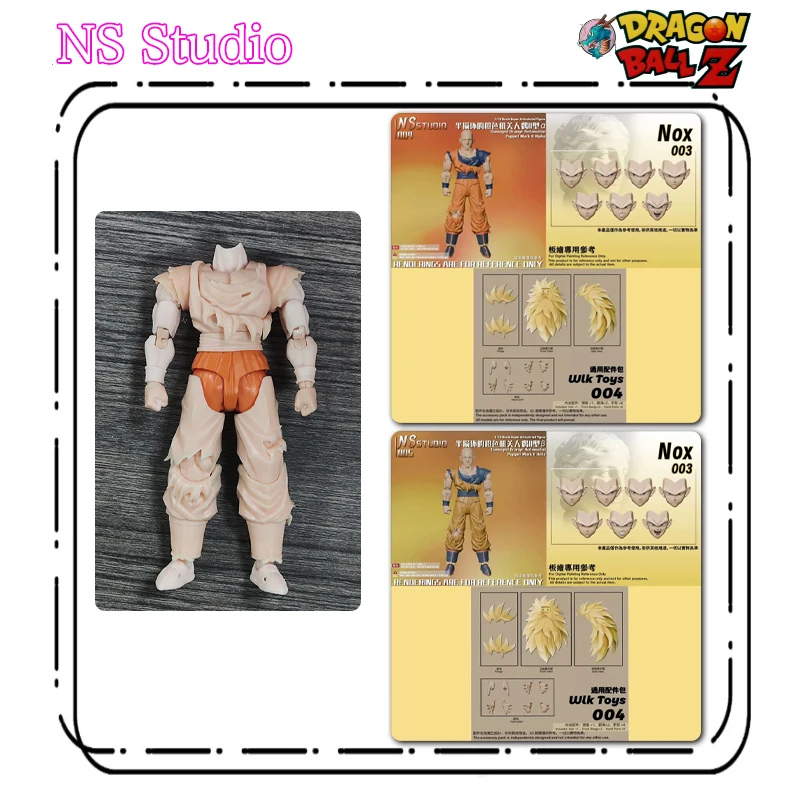Фигурка Сон Гоку NS Studio WLK Toys Dragon Ball Super Saiyan 3 SSJ3, аниме-фигурка, модель, коллекционная игрушка, подарок