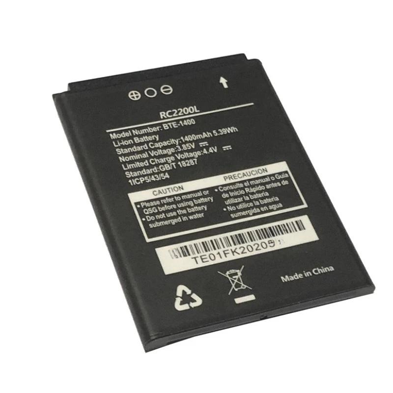 BTE-1400 1400mAh 2PCS For Verizon Orbic Journey V RC2200L Battery