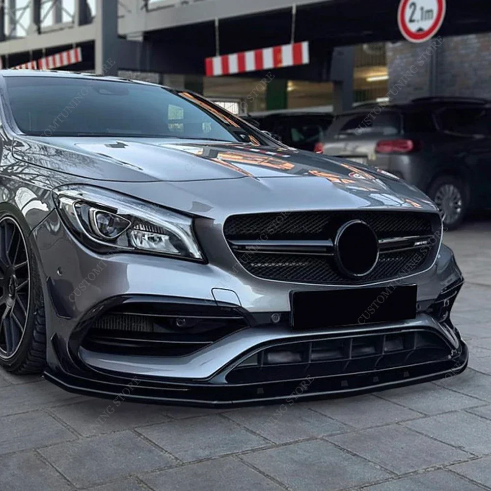 

3 шт., диффузор для переднего бампера Mercedes CLA C117 X117 CLA45 AMG 2016-2019