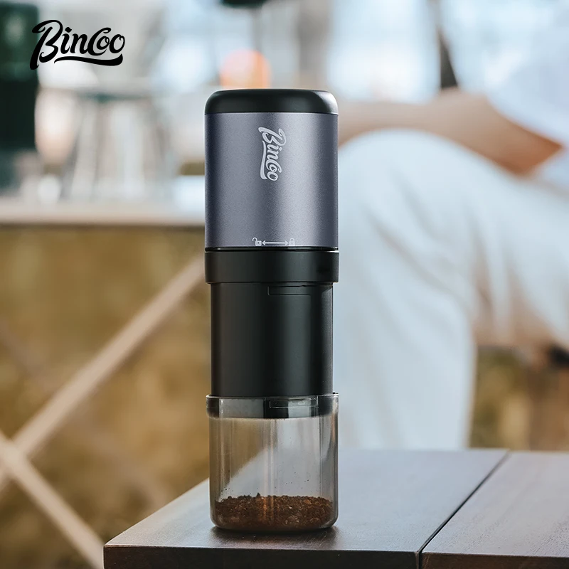 Bincoo coffee grinder electric CNC steel core grinder automatic small portable coffee bean grinder