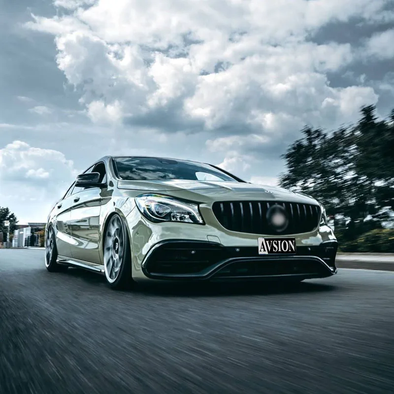 

High Quality Suitable Car Bumper Body Kit for Mercedes Benz CLA Class W117 2013-2019 Change to CLA45 Style .