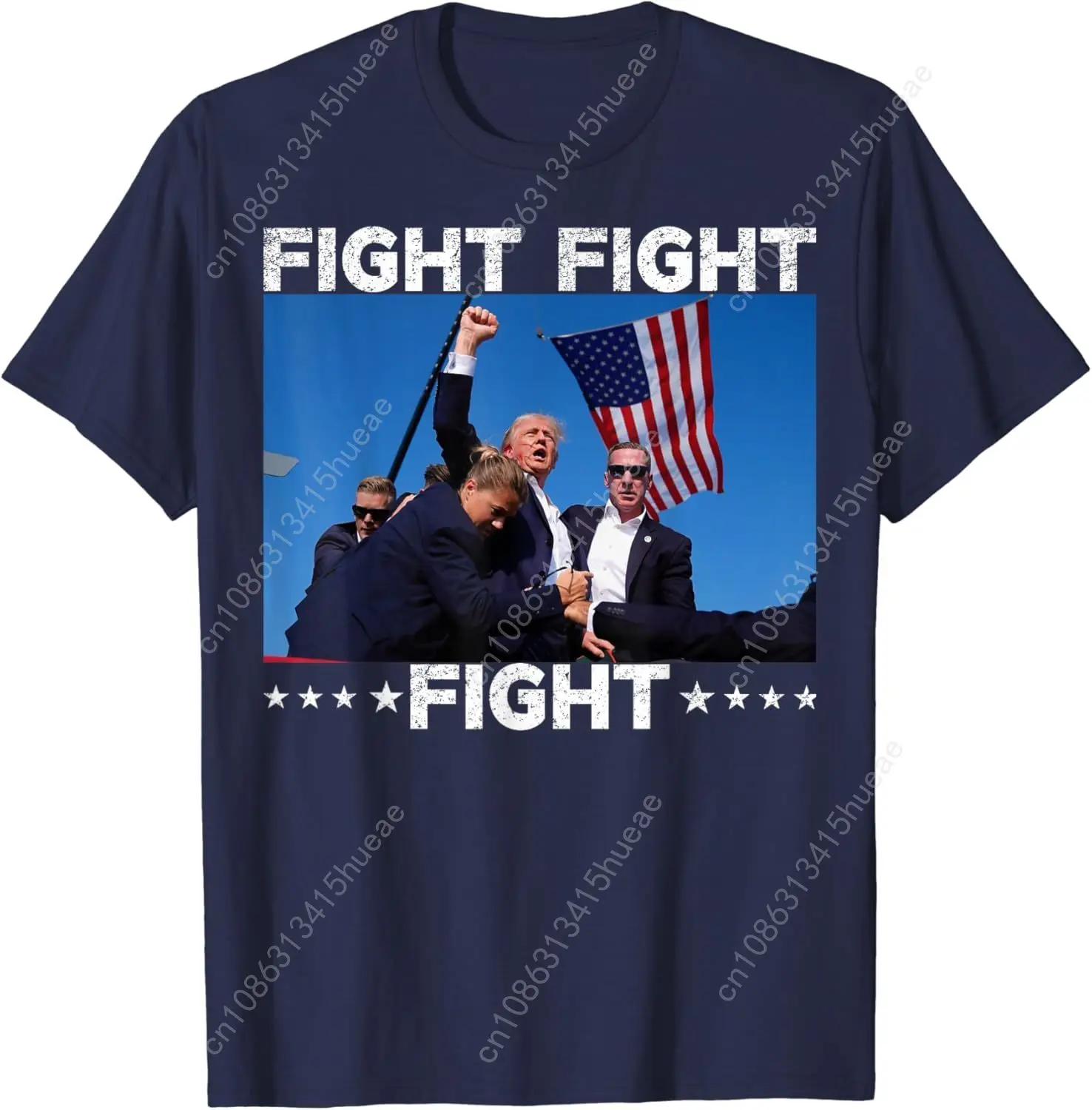 T-shirt FIGHT FIGHT FIGHT Trump 2024, Vote Trump